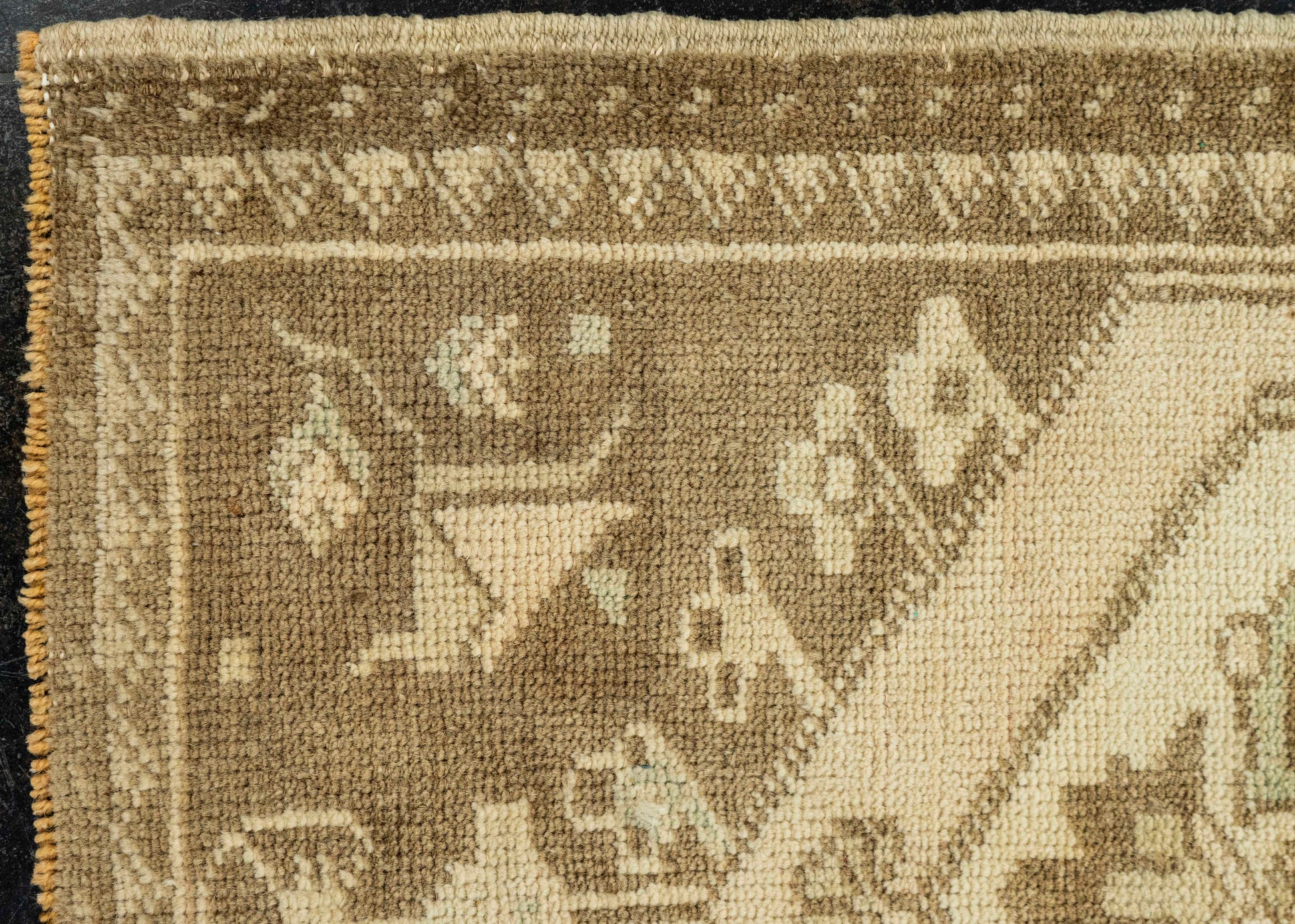 Turkish Mini Rug Oriental Hand Knotted Vintage Rug  1'8" x  3'3" #22032