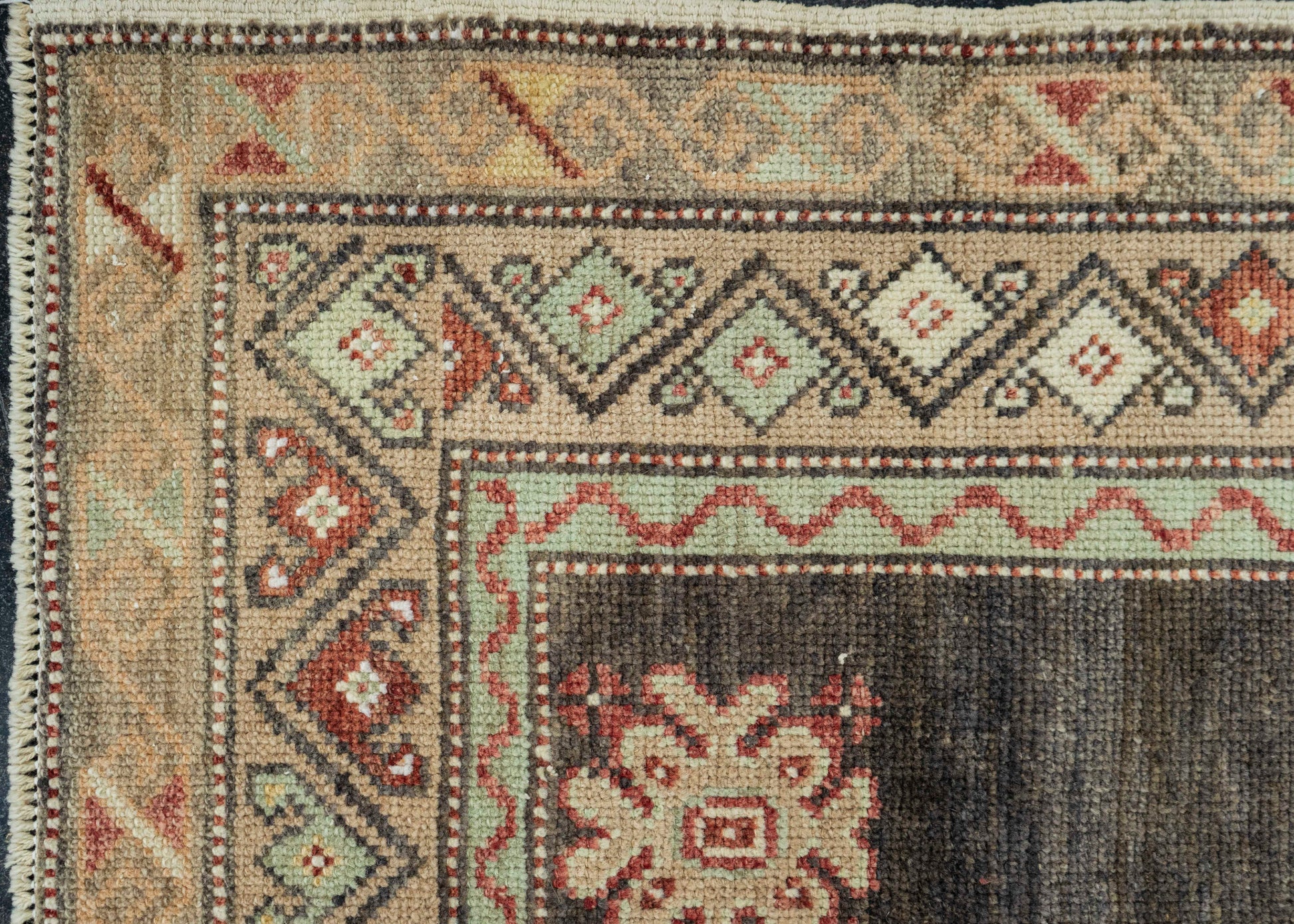 Turkish Vintage Rug  4'5" x 6'6" #20844