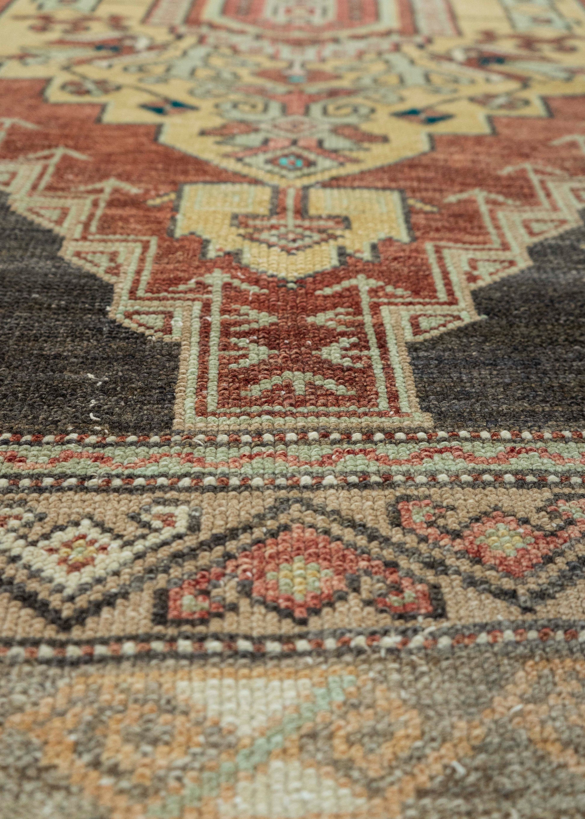 Turkish Vintage Rug  4'5" x 6'6" #20844