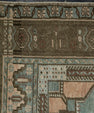 Turkish Vintage Rug  3'8" x 5'9" #20719