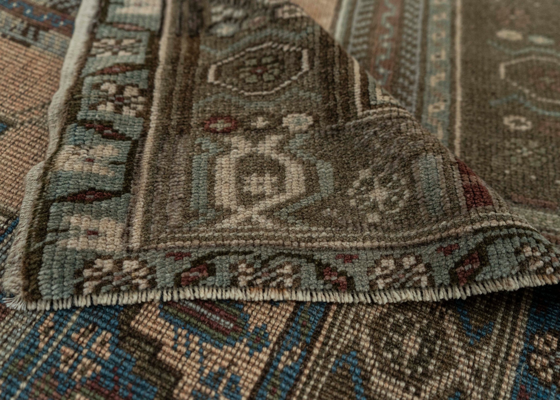 Turkish Vintage Rug  3'8" x 5'9" #20719