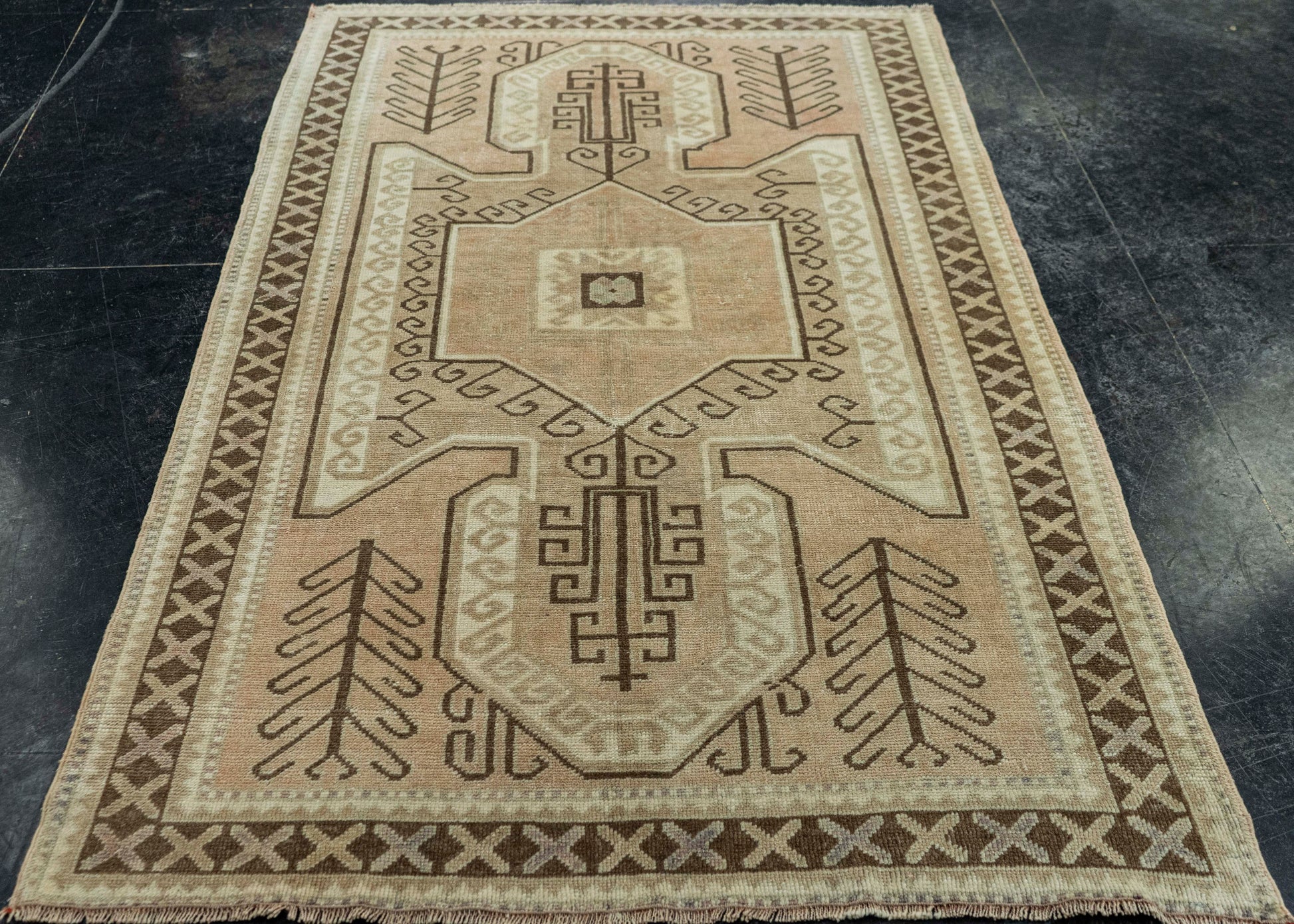 Turkish Vintage Rug 4' x 6'6" #19823