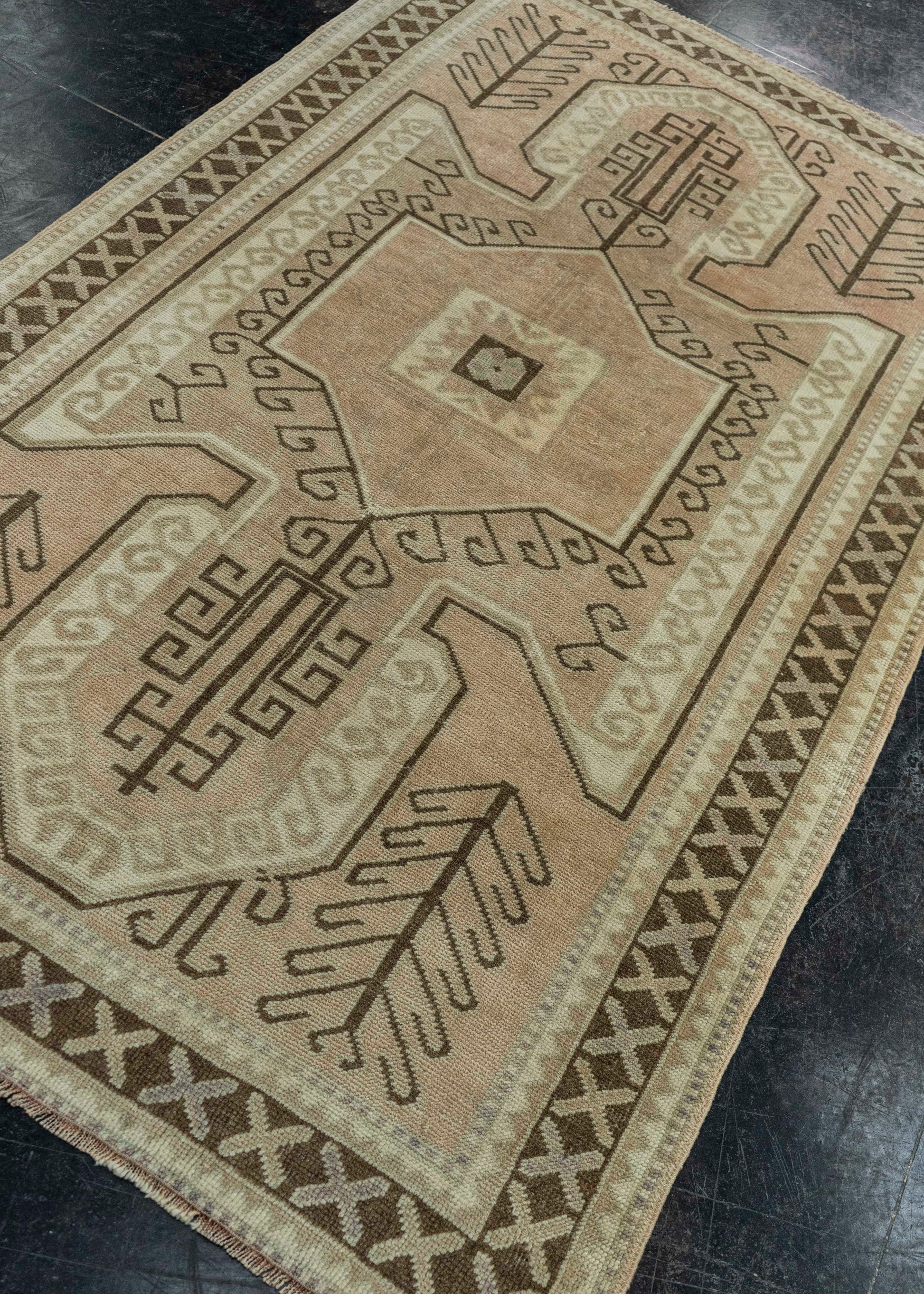 Turkish Vintage Rug 4' x 6'6" #19823