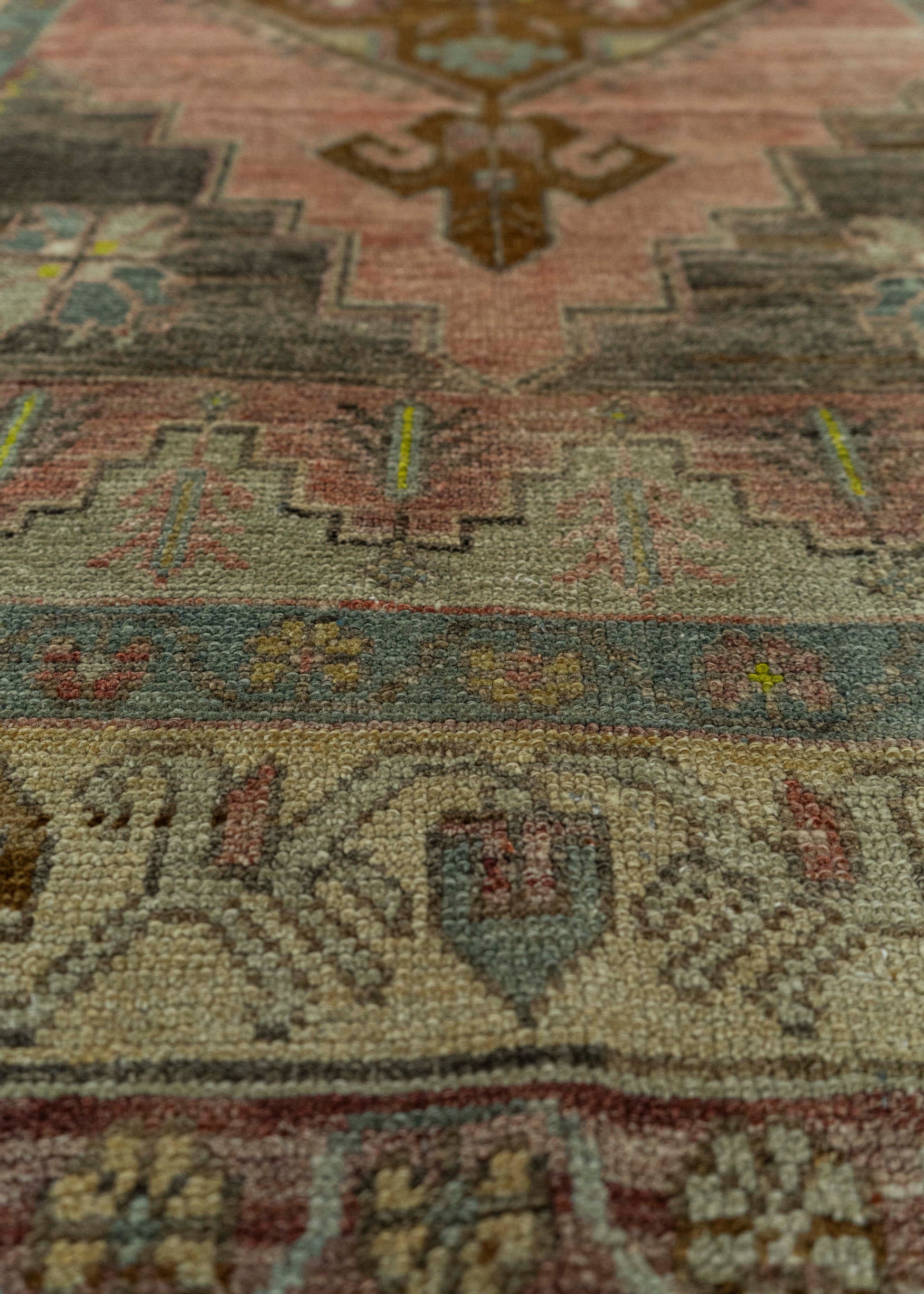 Turkish Vintage Rug  3'6" x 7'7" #20665