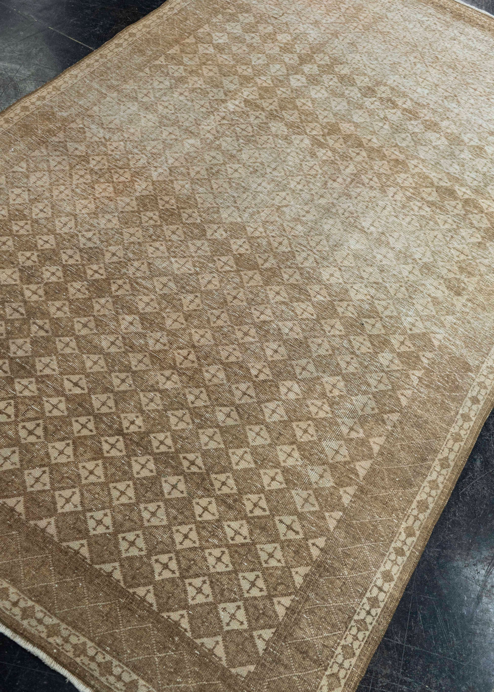 Turkish Vintage Rug 4'2" x 7' #19805