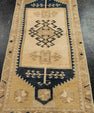 Turkish Yastik Rug  1'7" x  3'8" #22605