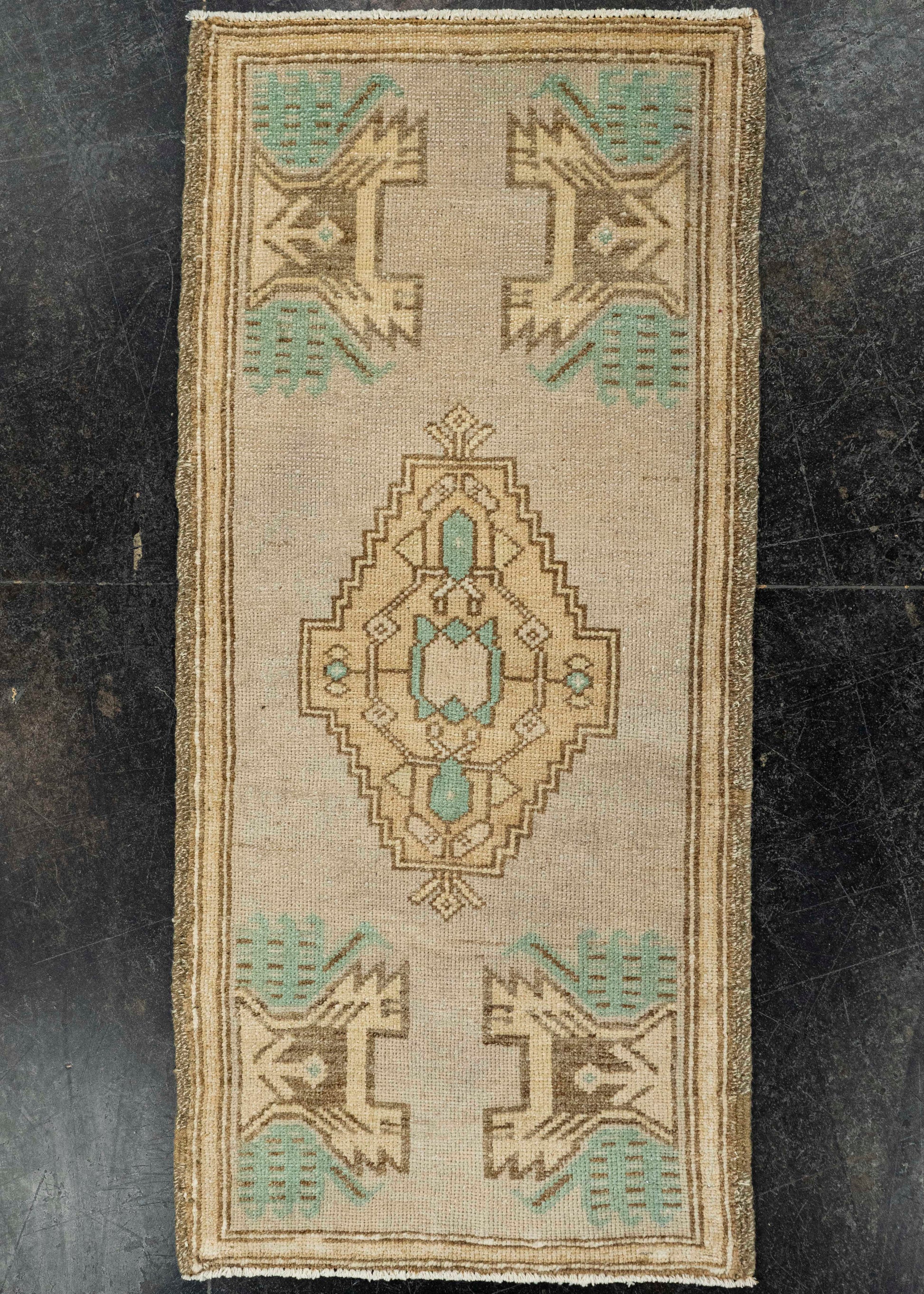 Turkish Yastik Rug  1'8" x  3'8" #22610