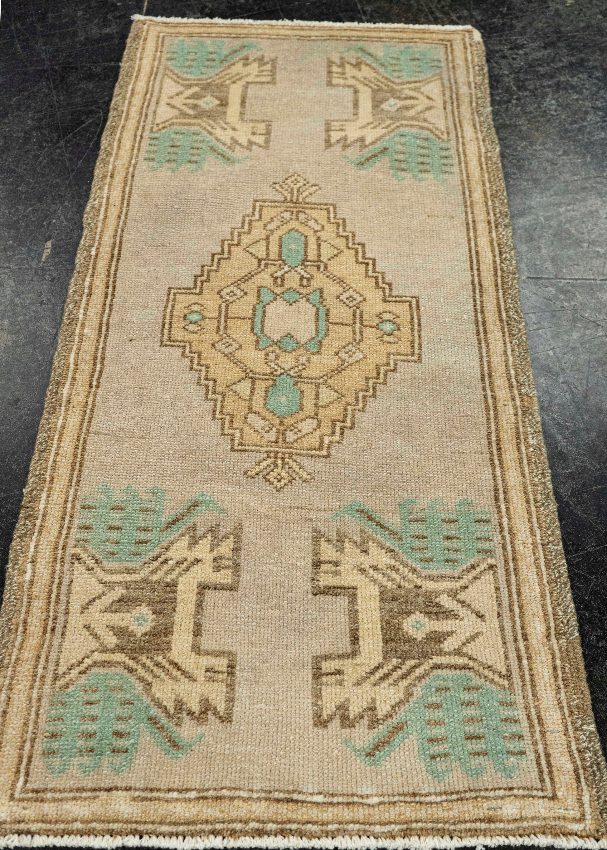 Turkish Yastik Rug  1'8" x  3'8" #22610