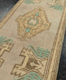 Turkish Yastik Rug  1'8" x  3'8" #22610