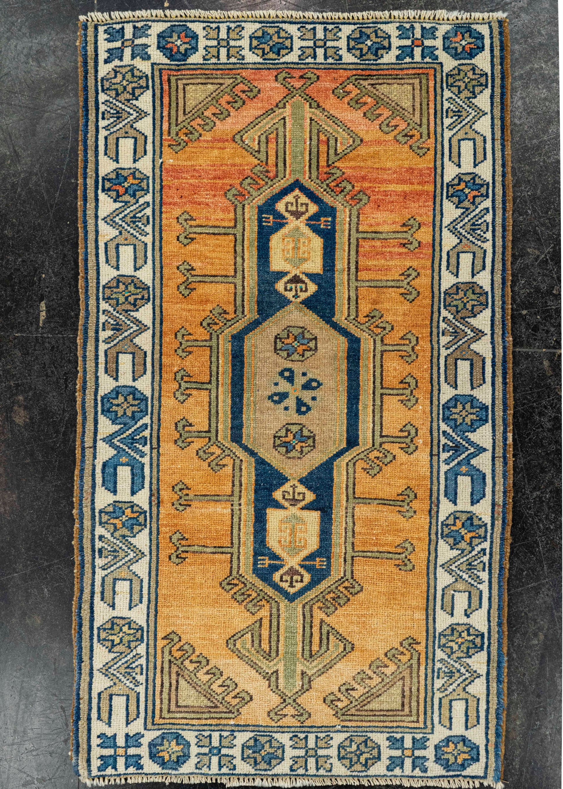 Turkish Yastik Rug  1'11" x  3'4" #22553