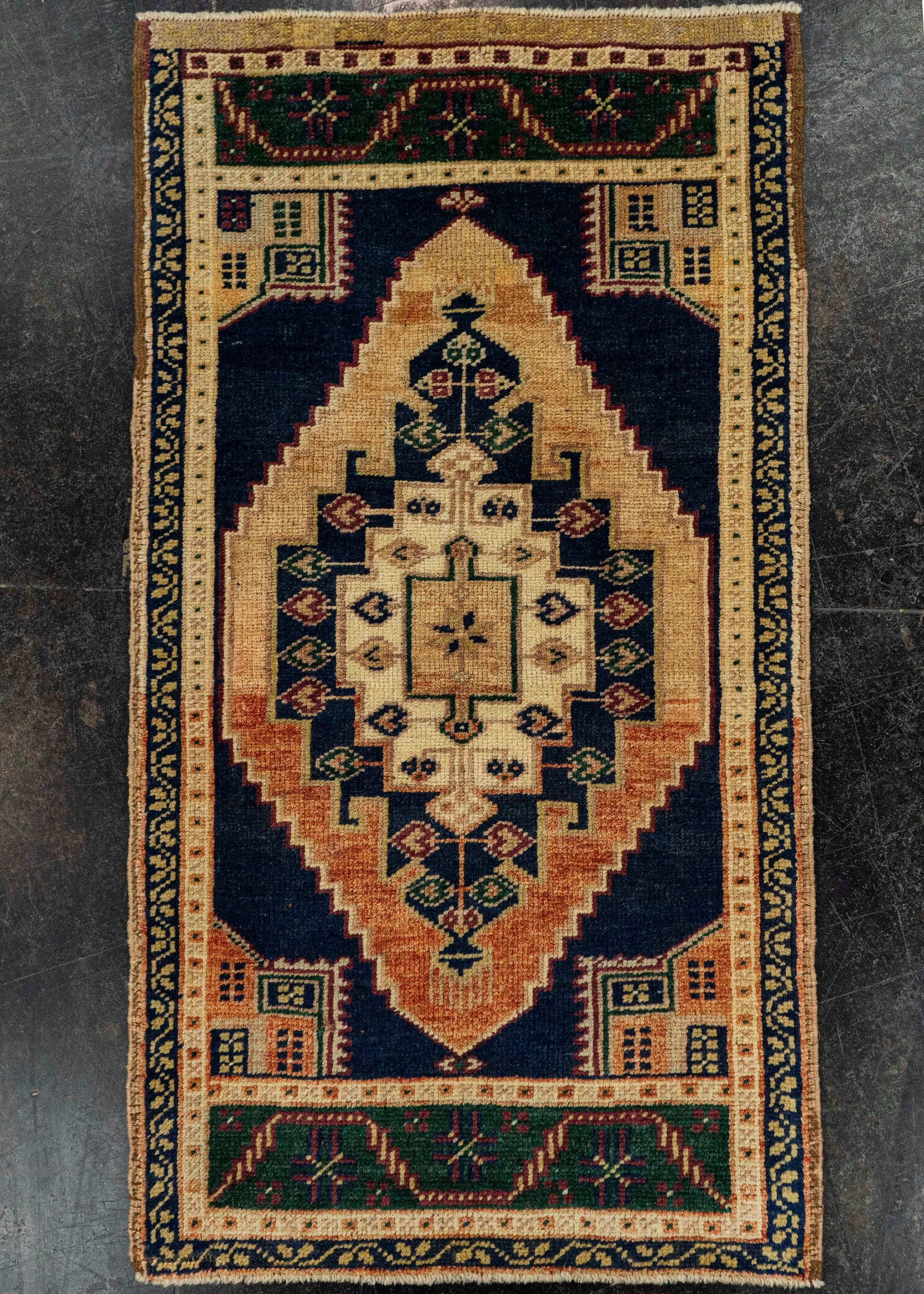 Turkish Yastik Rug  1'11" x  3'6" #22110