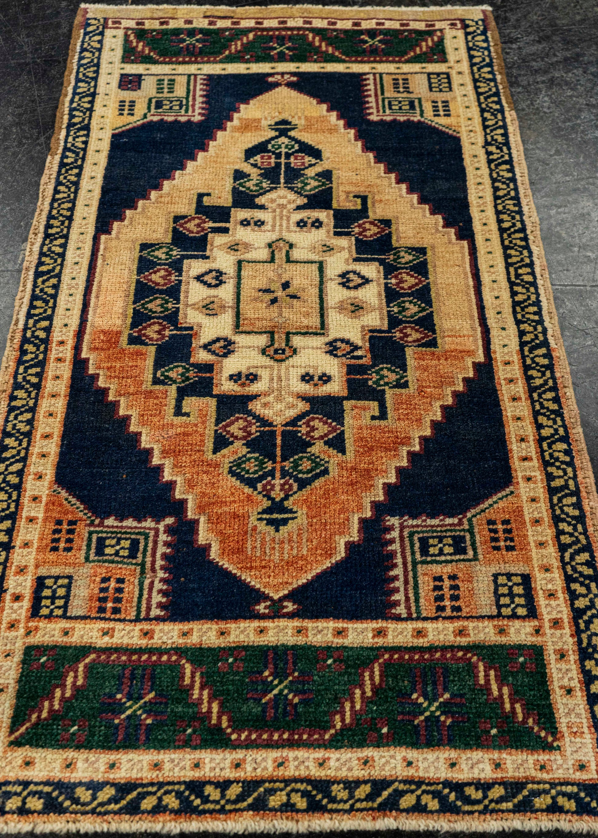 Turkish Yastik Rug  1'11" x  3'6" #22110
