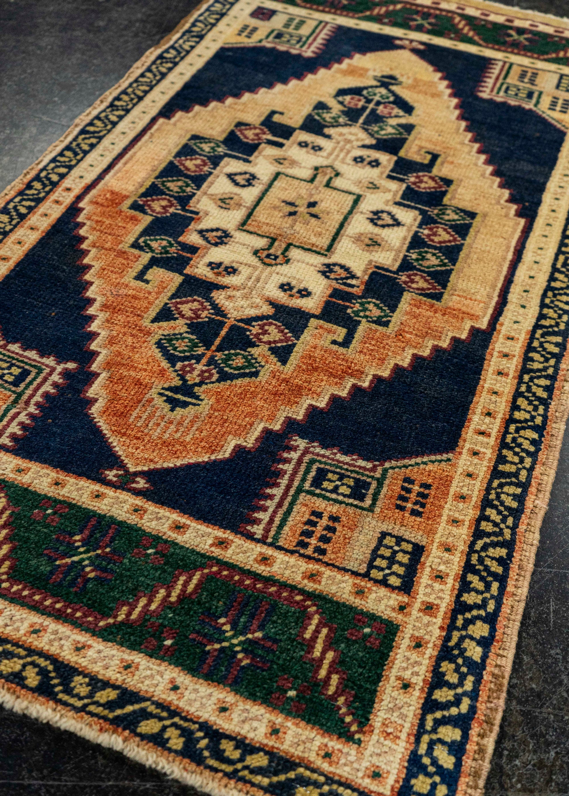 Turkish Yastik Rug  1'11" x  3'6" #22110