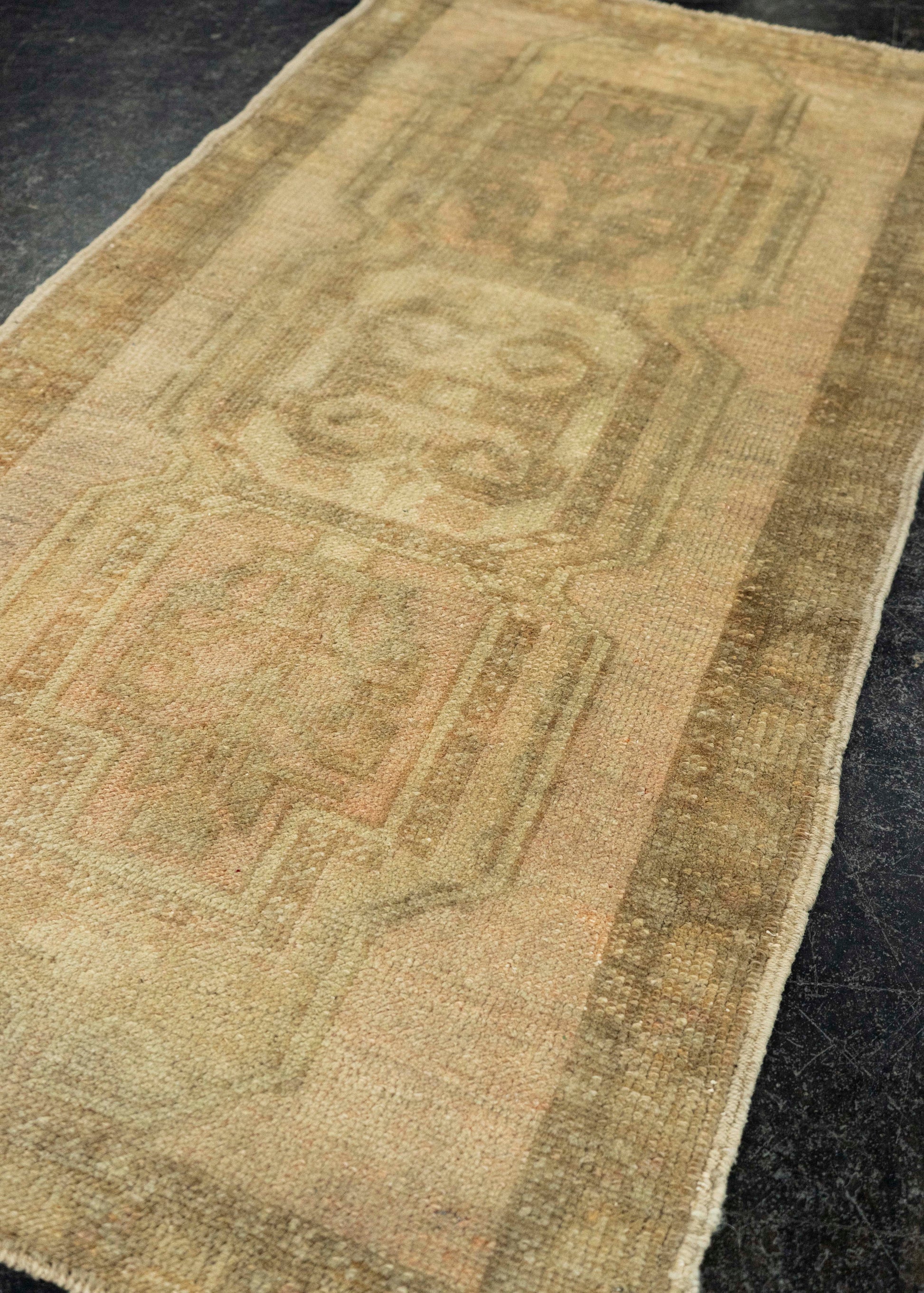 Turkish Yastik Rug  1'10" x  3'6" #22072