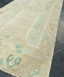 Turkish Mini Rug Oriental Hand Knotted Vintage Rug 1'9" x 3'11" #21013