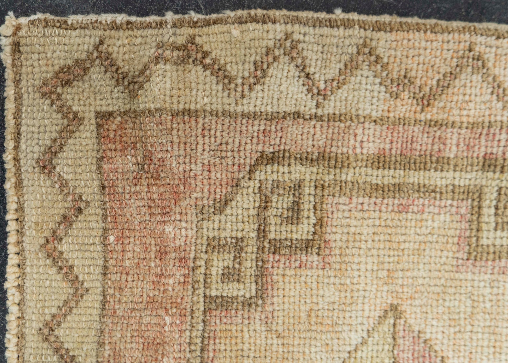 Turkish Mini Rug Oriental Hand Knotted Vintage Rug 1'9" x 3'1" #21290