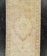 Turkish Mini Rug Oriental Hand Knotted Vintage Rug  1'7" x  3' #22070
