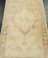 Turkish Mini Rug Oriental Hand Knotted Vintage Rug  1'7" x  3' #22070
