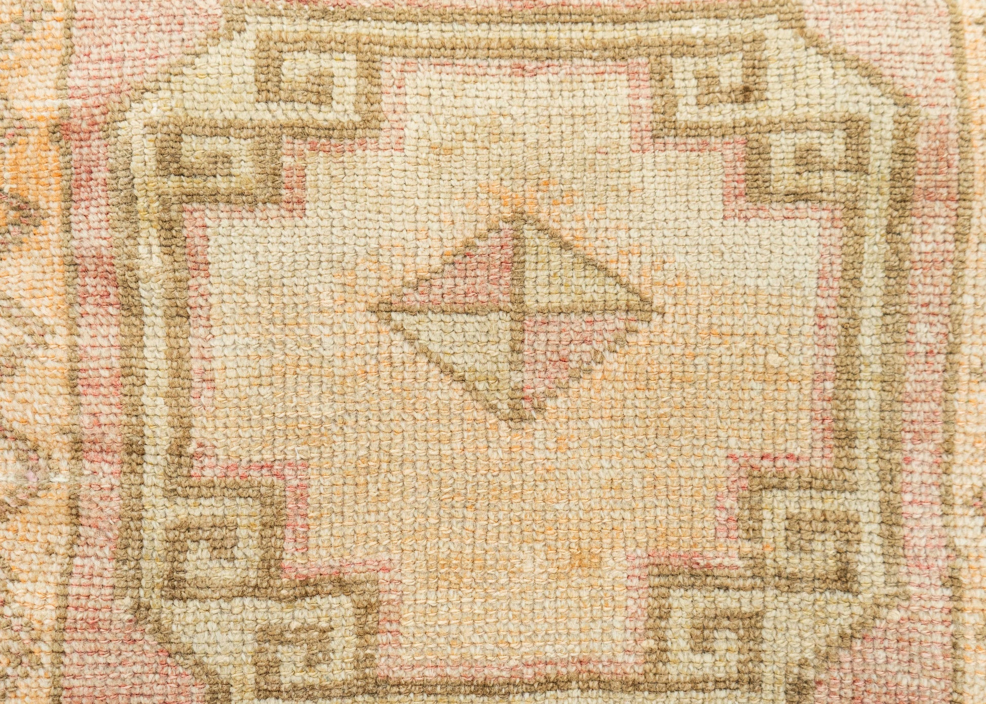Turkish Mini Rug Oriental Hand Knotted Vintage Rug 1'9" x 3'1" #21290