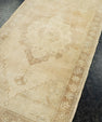 Turkish Mini Rug Oriental Hand Knotted Vintage Rug  1'7" x  3' #22070