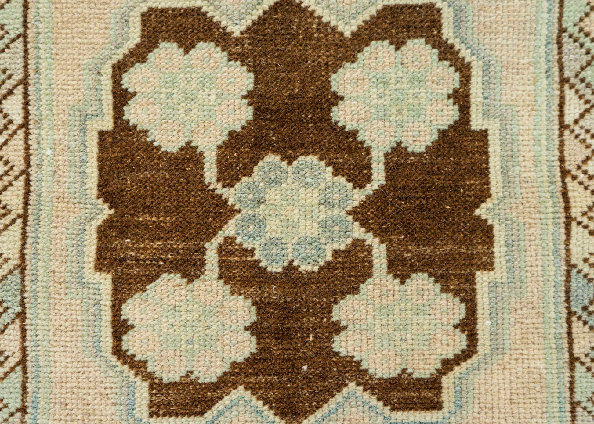 Turkish Mini Rug Oriental Hand Knotted Vintage Rug 1'6" x 3' #21291
