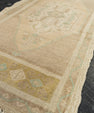 Turkish Mini Rug Oriental Hand Knotted Vintage Rug 1'8" x 3'7" #21036