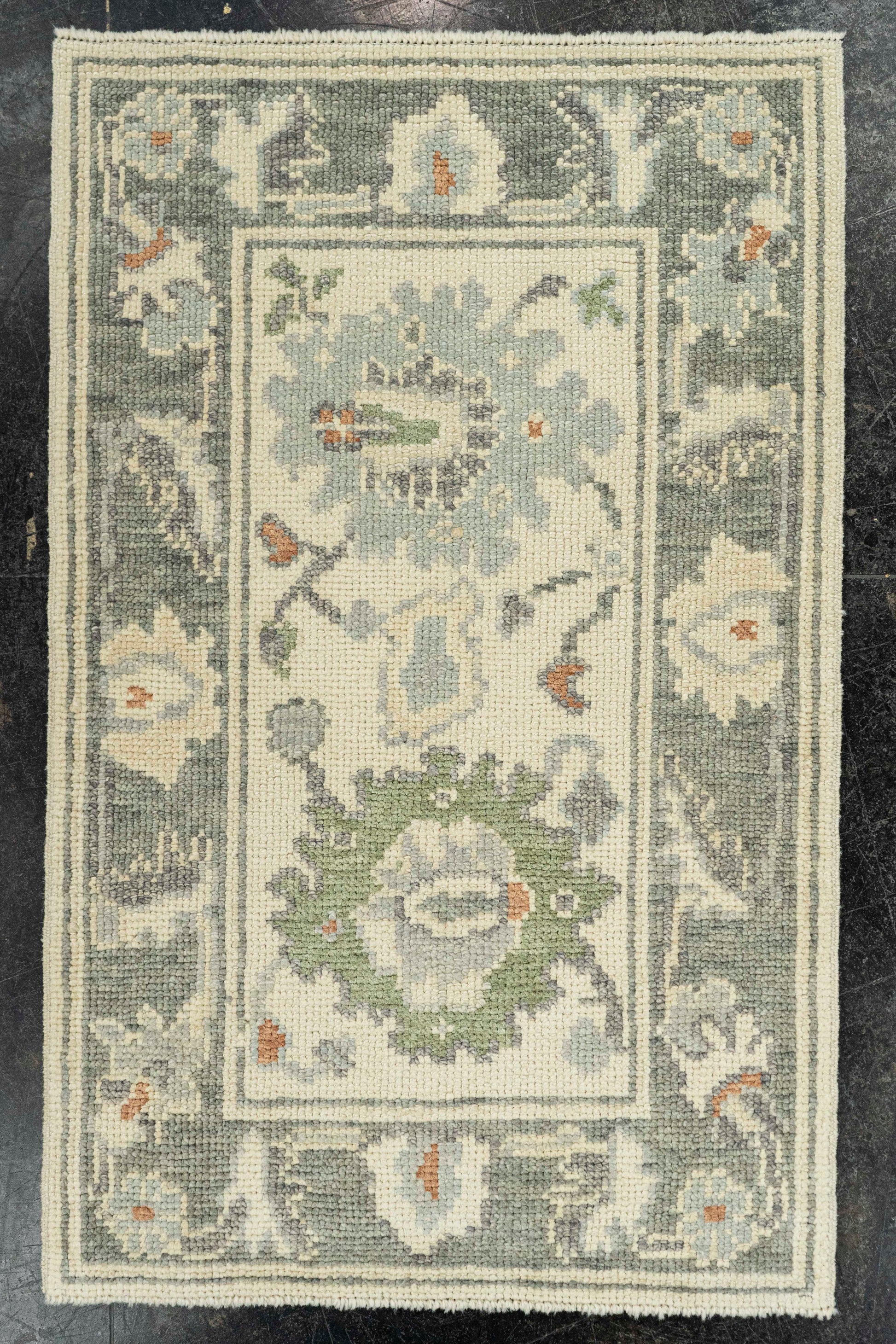 Turkish Oushak Rug 2' x 3'2" #22170