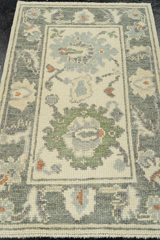 Turkish Oushak Rug 2' x 3'2" #22170