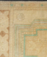 Turkish Mini Rug Oriental Hand Knotted Vintage Rug 1'6" x 3'6" #21207