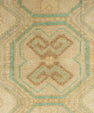 Turkish Mini Rug Oriental Hand Knotted Vintage Rug 1'6" x 3'6" #21207