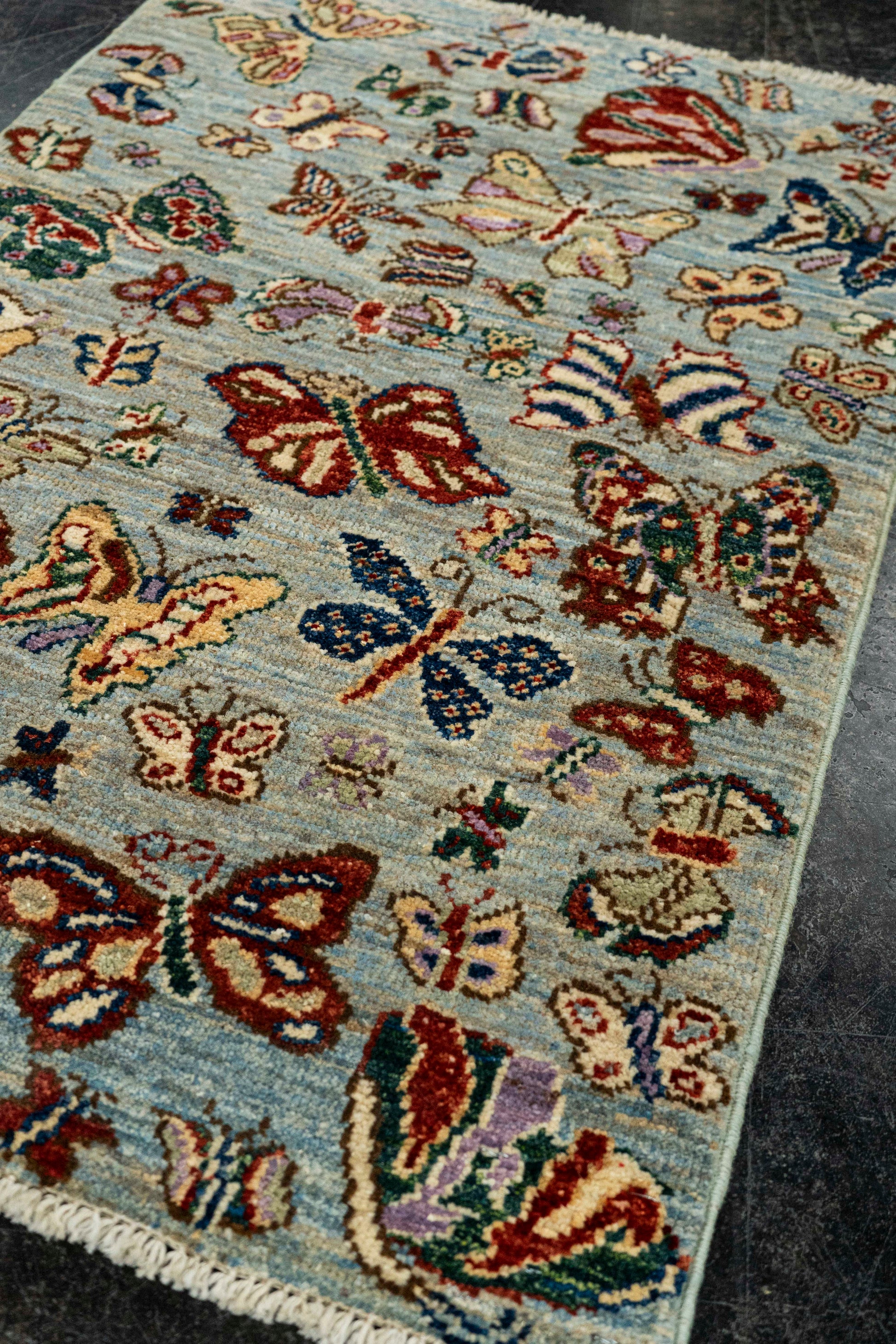 Oriental Handmade Rug  2'1" x 3' #22817