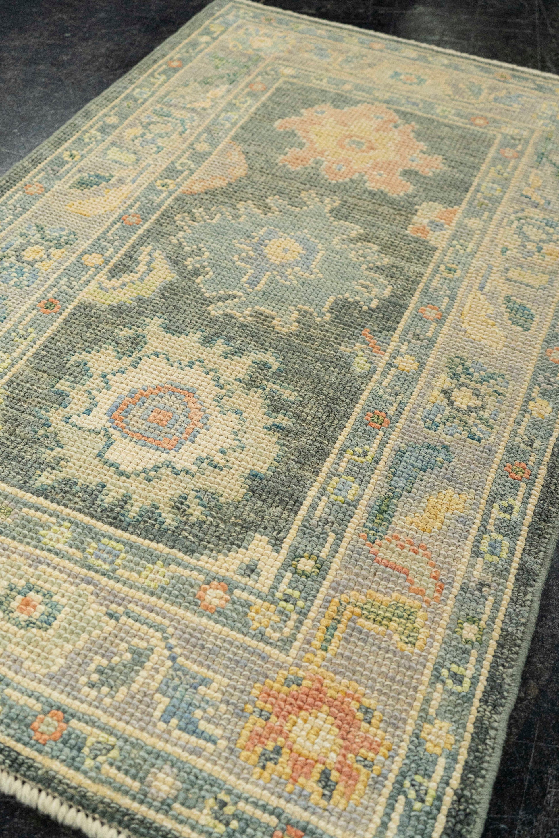 Turkish Oushak Rug 2'3" x 3'6" #22187