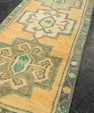 Turkish Mini Rug Oriental Hand Knotted Vintage Rug 1'5" x 3'2" #21297