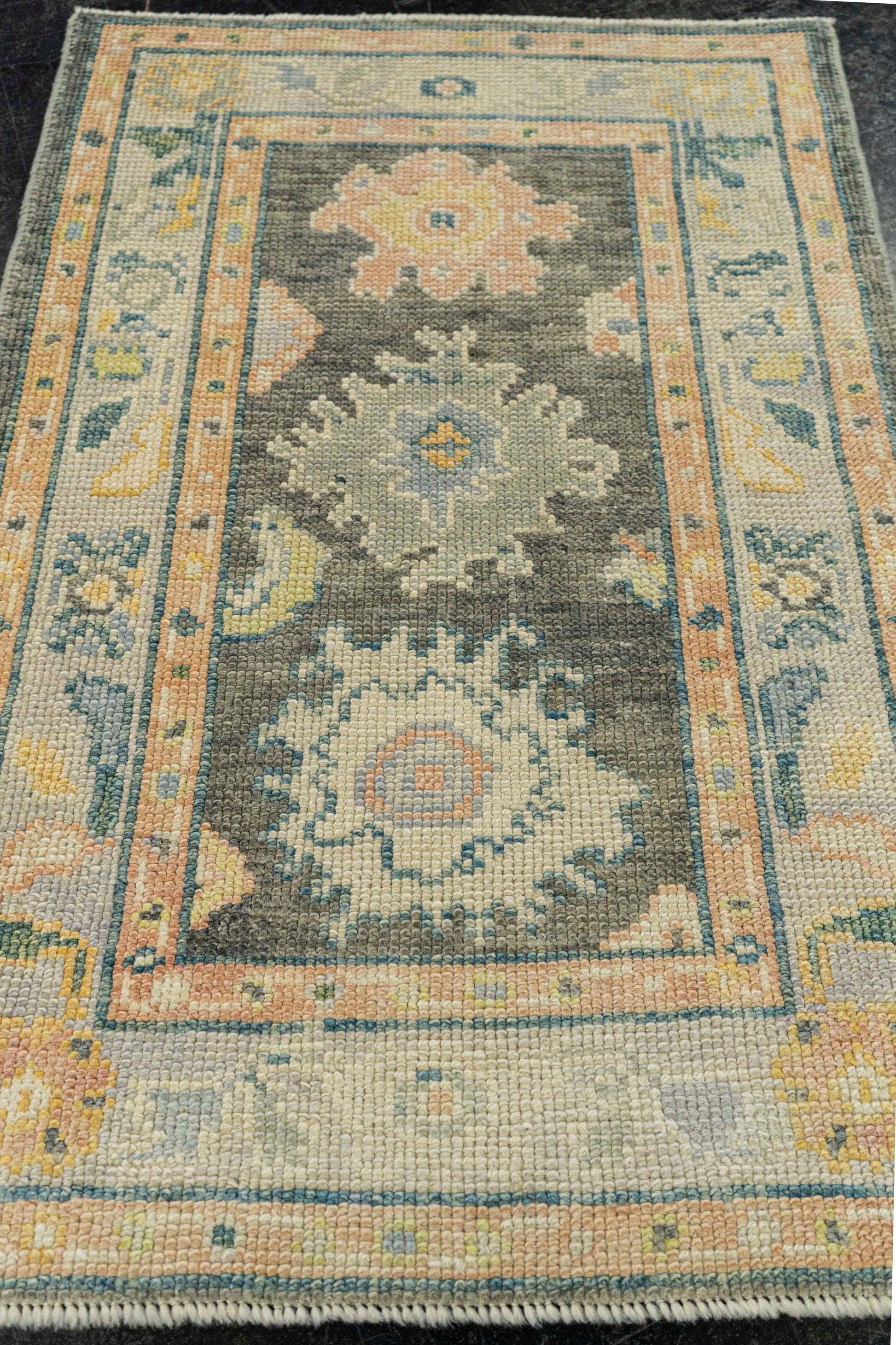 Turkish Oushak Rug 2'3" x 3'4" #22191