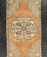Turkish Mini Rug Oriental Hand Knotted Vintage Rug 1'9" x 3' #21099