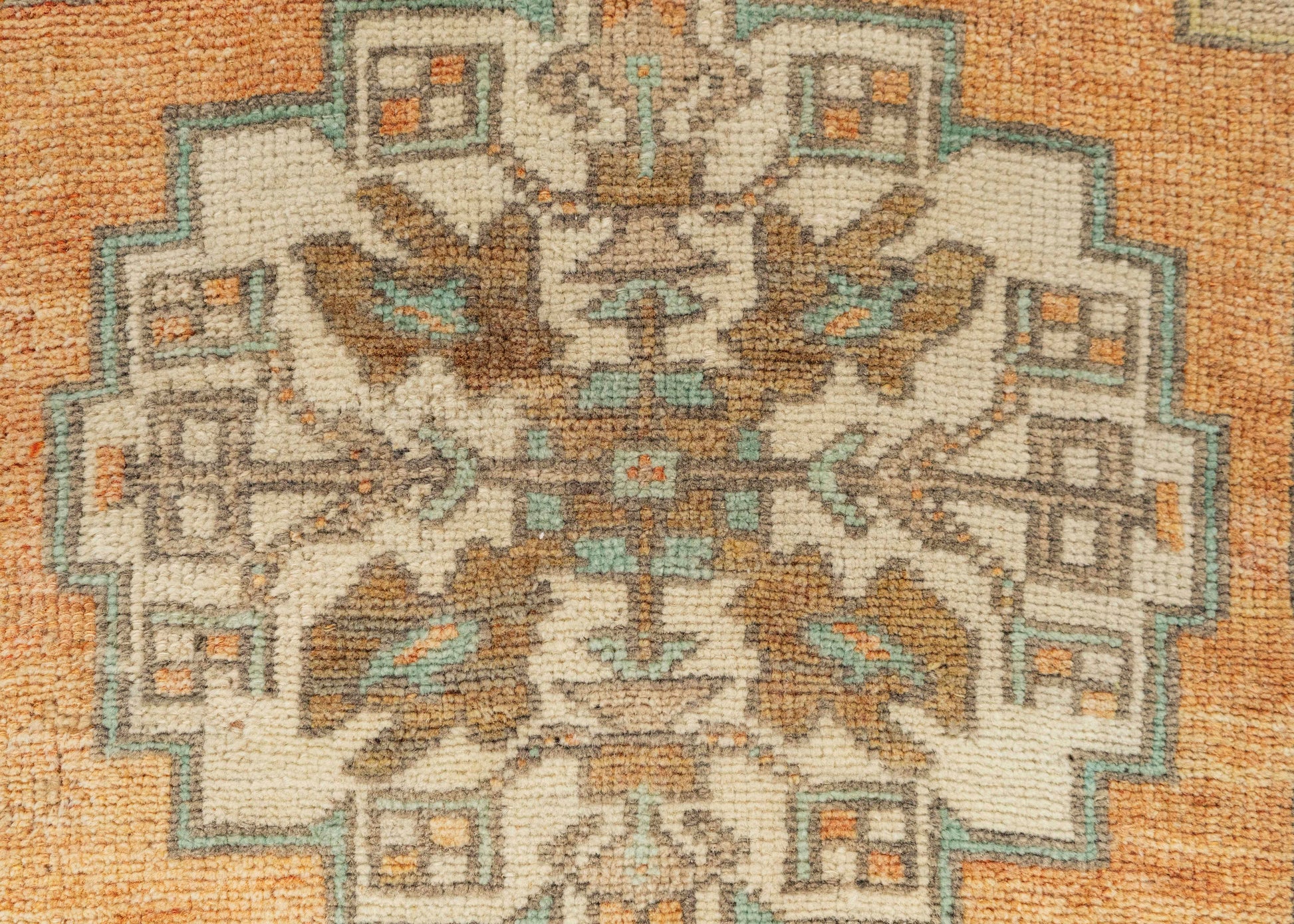 Turkish Mini Rug Oriental Hand Knotted Vintage Rug 1'9" x 3' #21099