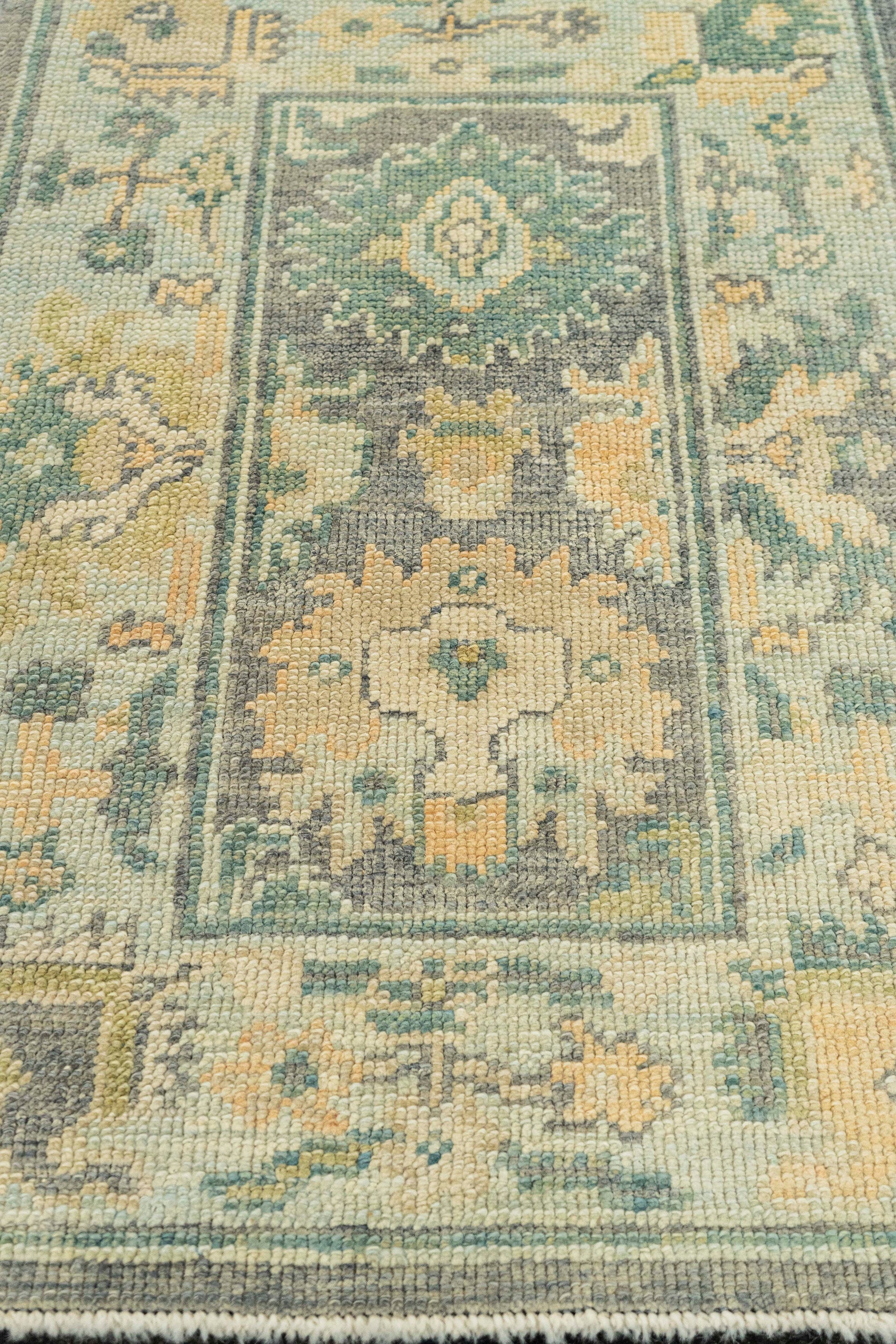 Turkish Oushak Rug 2'2" x 3'1" #22213