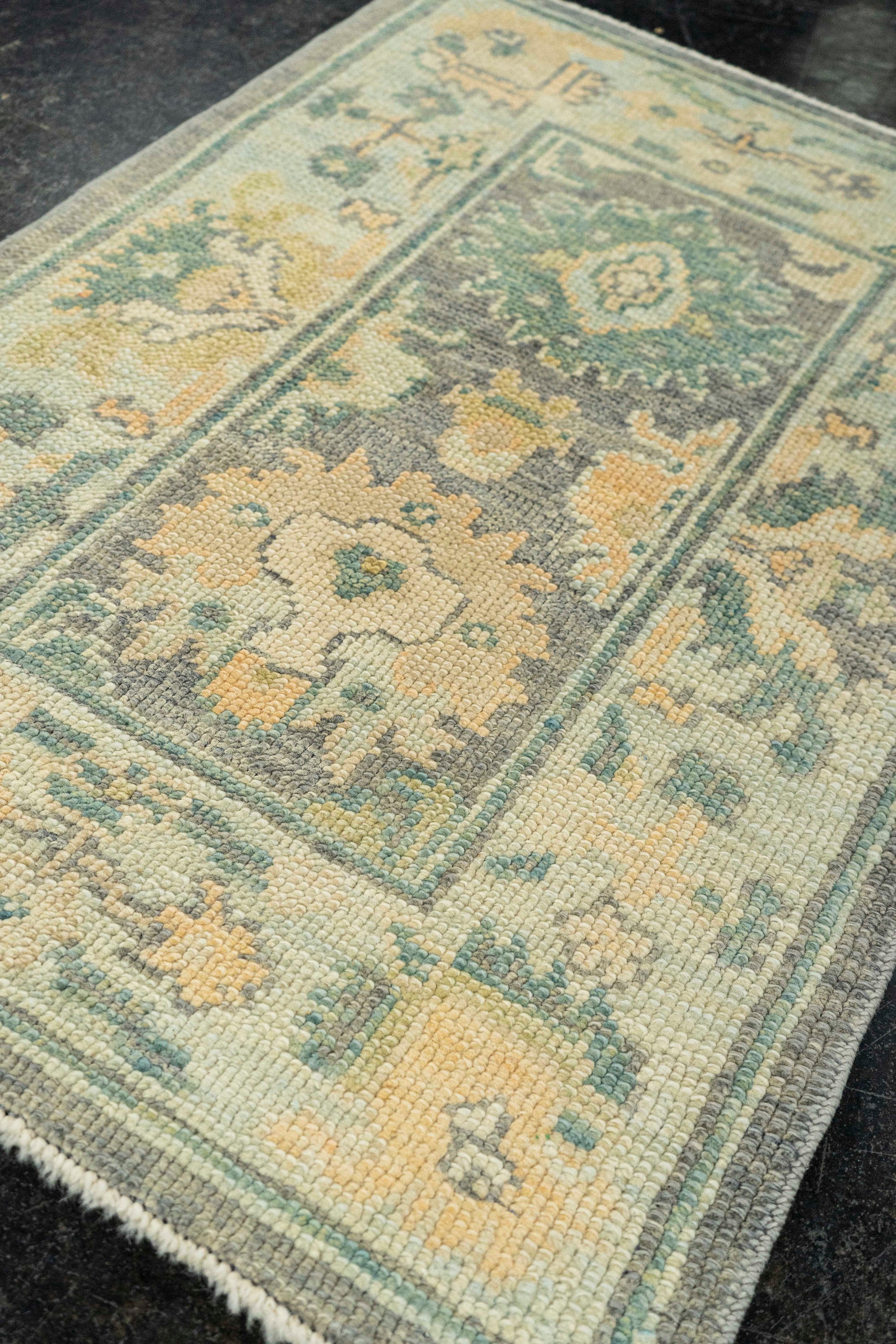 Turkish Oushak Rug 2'2" x 3'1" #22213