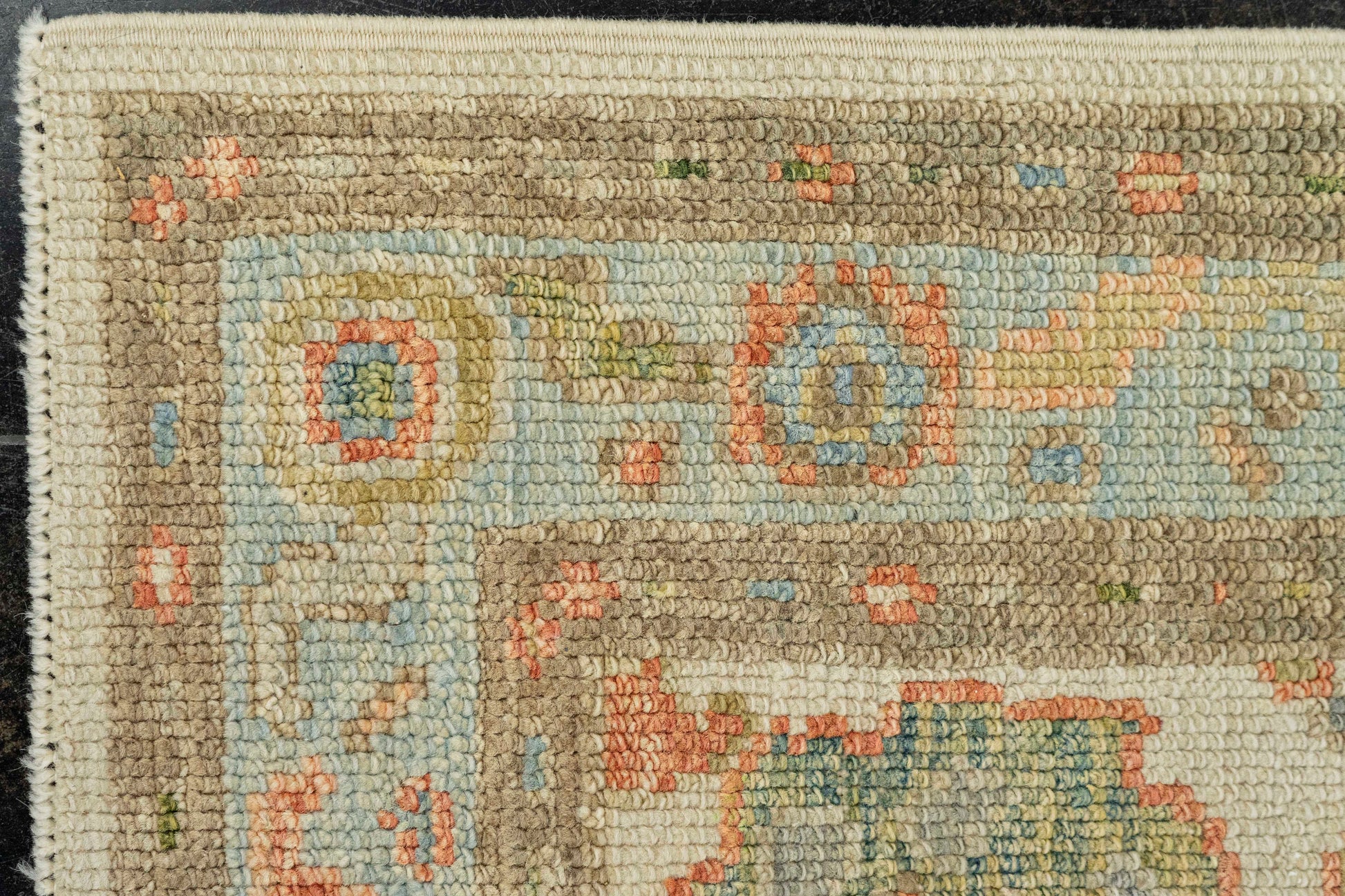 Turkish Oushak Rug 2'3" x 3'1" #22228