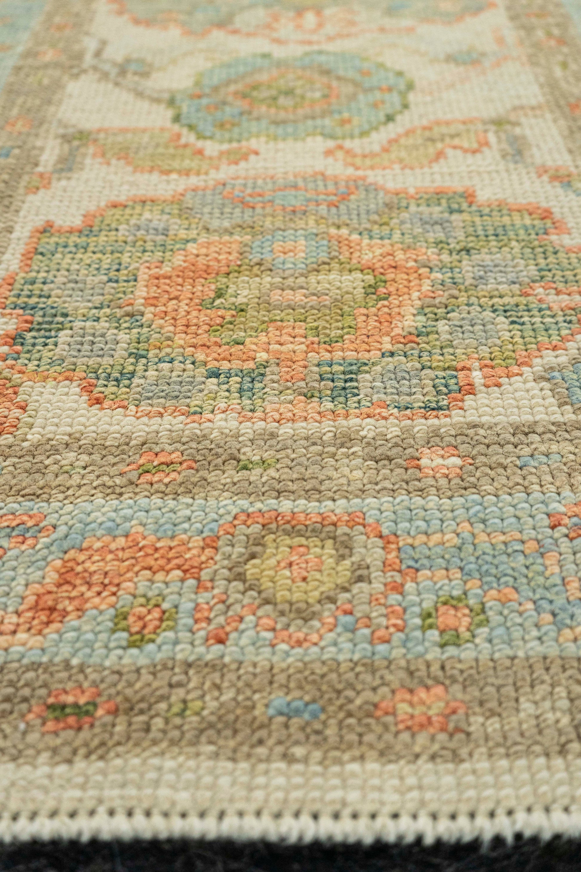 Turkish Oushak Rug 2'3" x 3'1" #22228