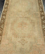 Turkish Mini Rug Oriental Hand Knotted Vintage Rug  1'9" x  3'2" #22079