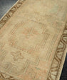 Turkish Mini Rug Oriental Hand Knotted Vintage Rug  1'9" x  3'2" #22079