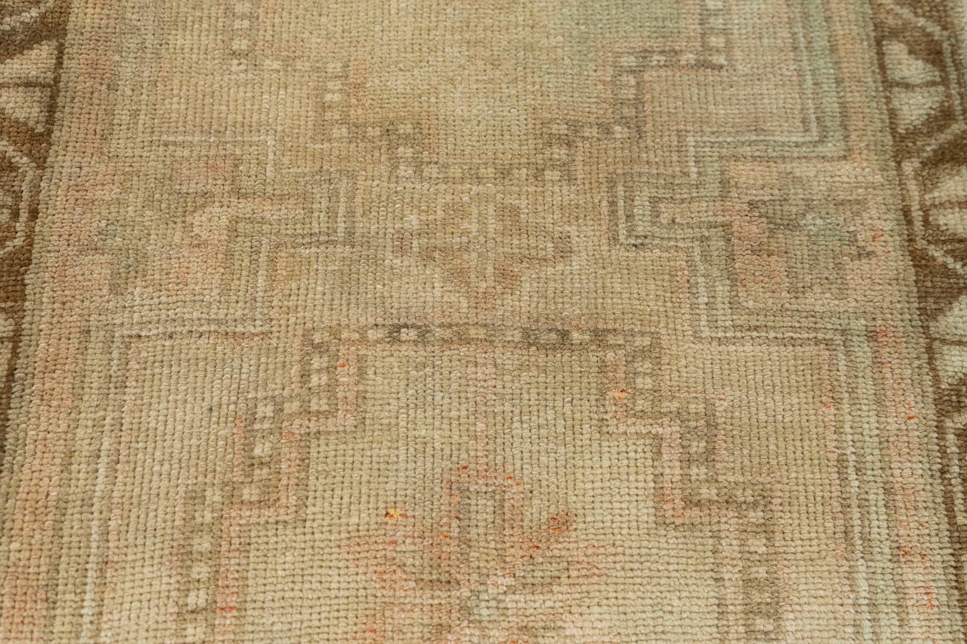 Turkish Mini Rug Oriental Hand Knotted Vintage Rug  1'9" x  3'2" #22079