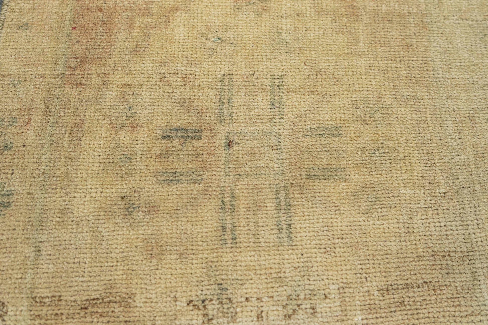 Turkish Mini Rug Oriental Hand Knotted Vintage Rug  1'7" x  3'4" #22078