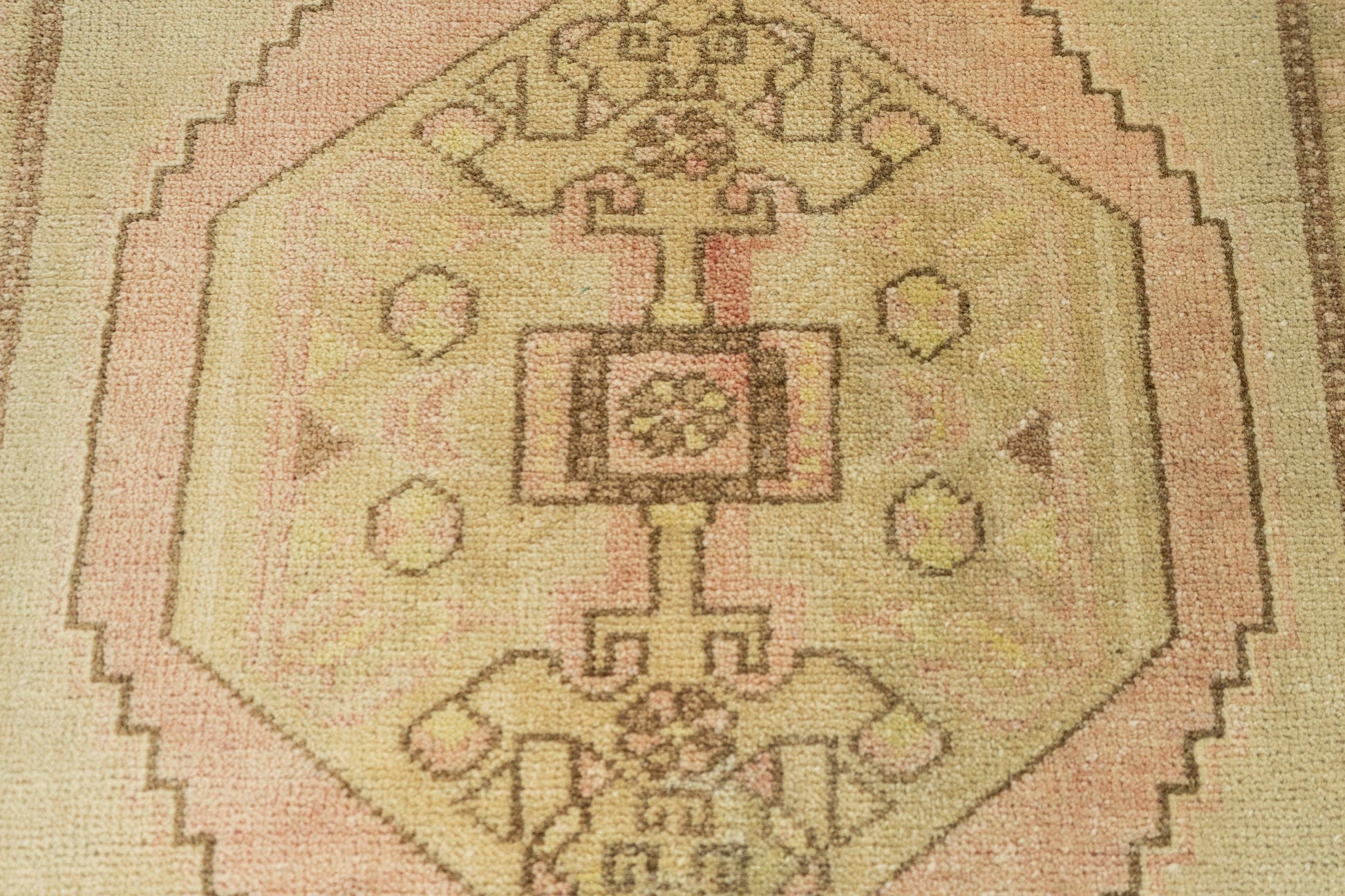 Turkish Mini Rug Oriental Hand Knotted Vintage Rug  1'10" x  2'8" #22040