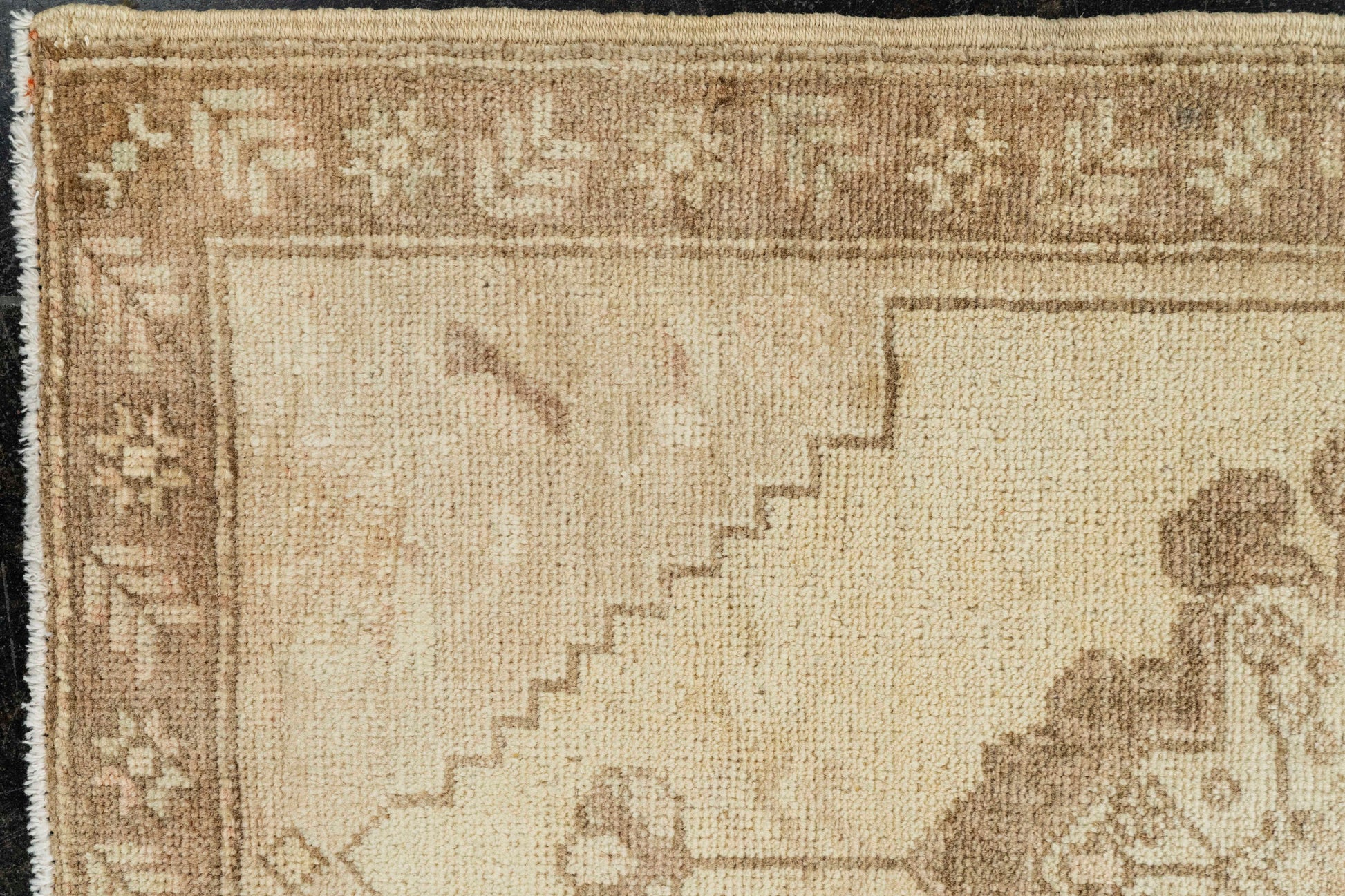 Turkish Mini Rug Oriental Hand Knotted Vintage Rug  1'8" x  3'1" #22067