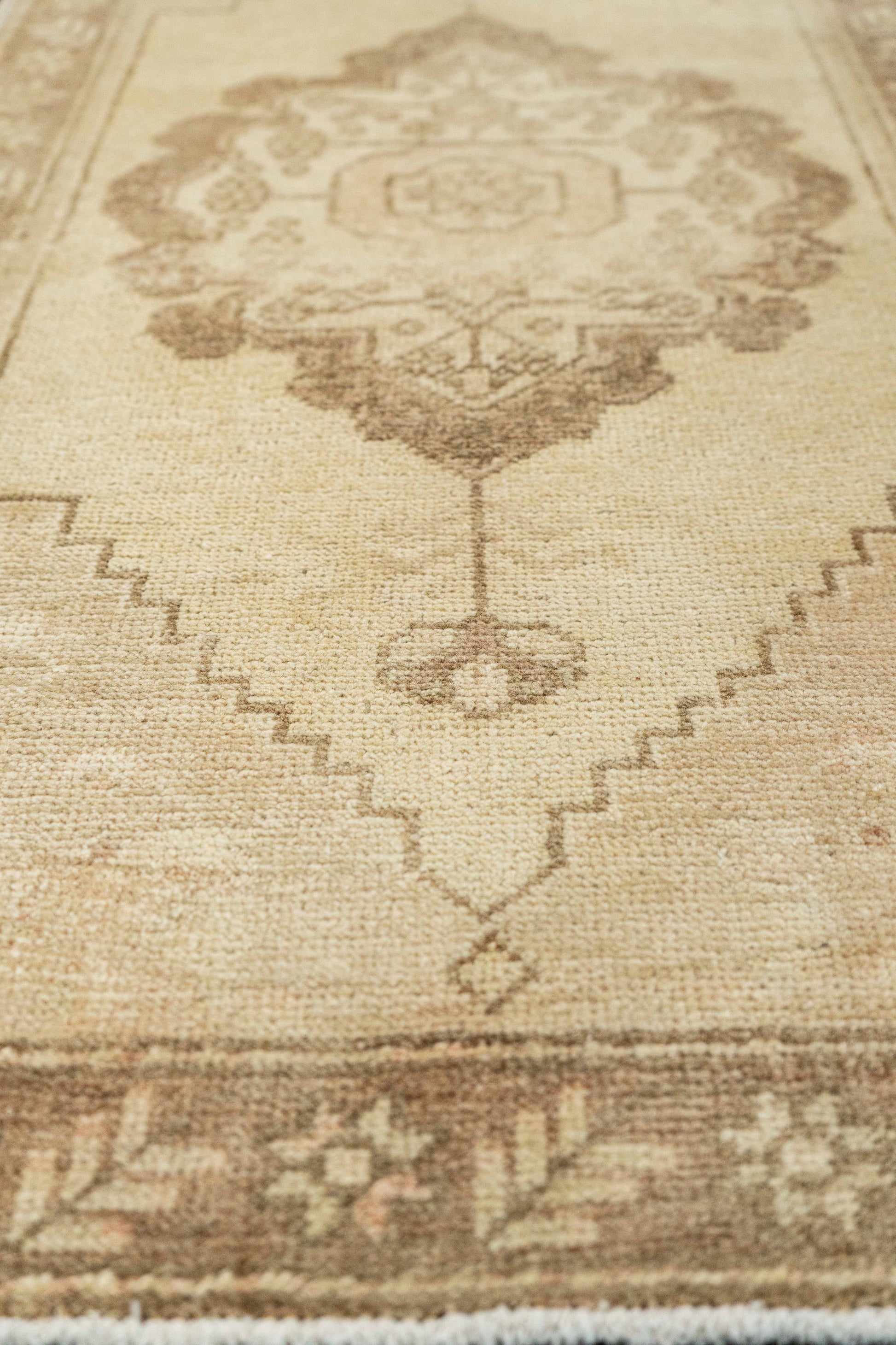 Turkish Mini Rug Oriental Hand Knotted Vintage Rug  1'8" x  3'1" #22067