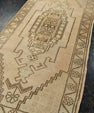 Turkish Mini Rug Oriental Hand Knotted Vintage Rug  1'9" x  3'9" #22073