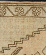 Turkish Mini Rug Oriental Hand Knotted Vintage Rug  1'9" x  3'9" #22073