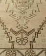 Turkish Mini Rug Oriental Hand Knotted Vintage Rug  1'9" x  3'9" #22073
